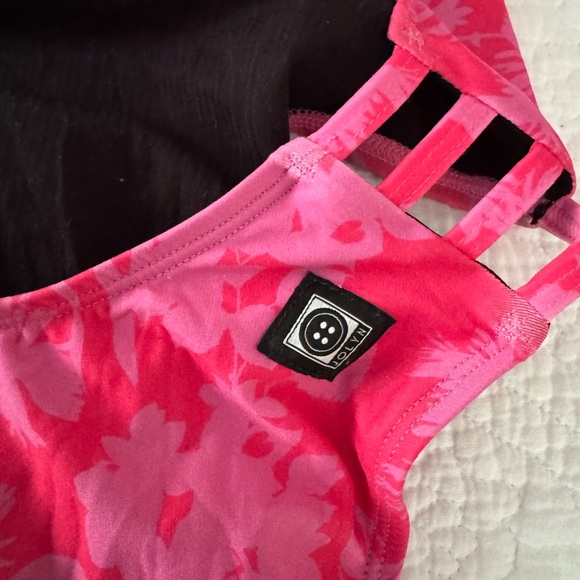 Jolyn Clothing Pink Floral Swimsuit - Picture 3 of 4